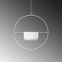 Aberto Design Payanda - Maceta decorativa Blanca